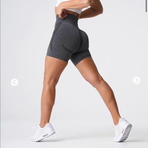 NVGTN Black Speckled Seamless Contour Shorts
